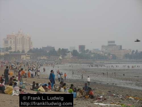 Chowpatty Beach, Bombay, Mumbai, India